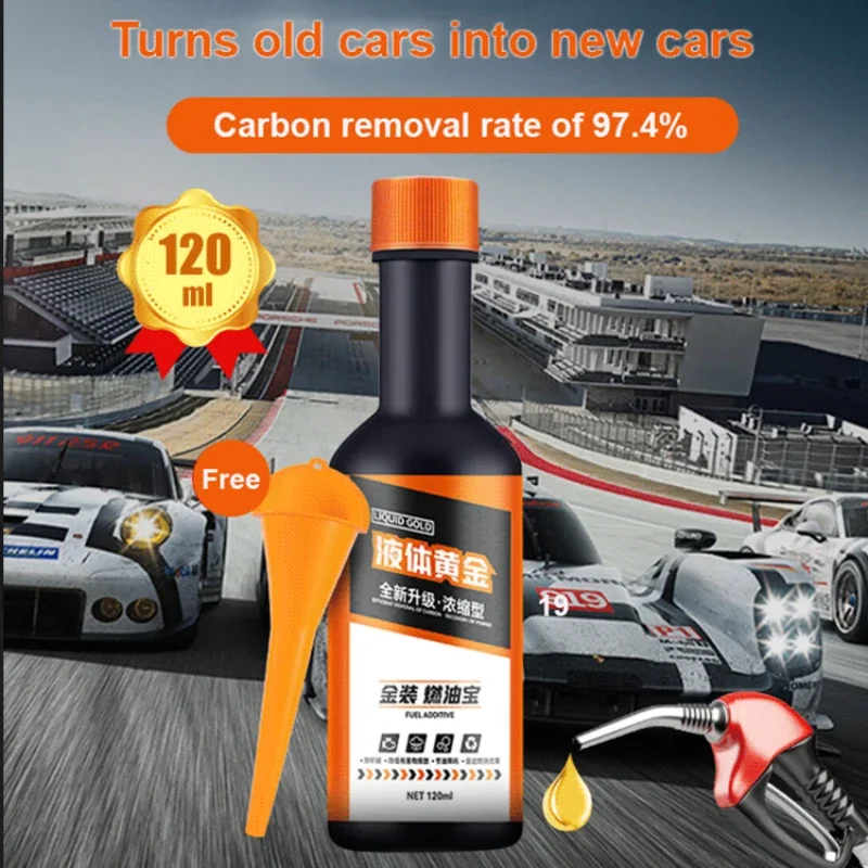Car fuel addictive engine cleaner 120ml/bottles gasoline vehicle additive Fuel treasure carbon deposition cleaning agent