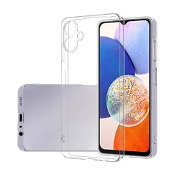 Simple slim soft TPU clear transparent phone case for Samsung Galaxy A06 4G GalaxyA06 A 06 celulares Cases cover fundas Capa Gel