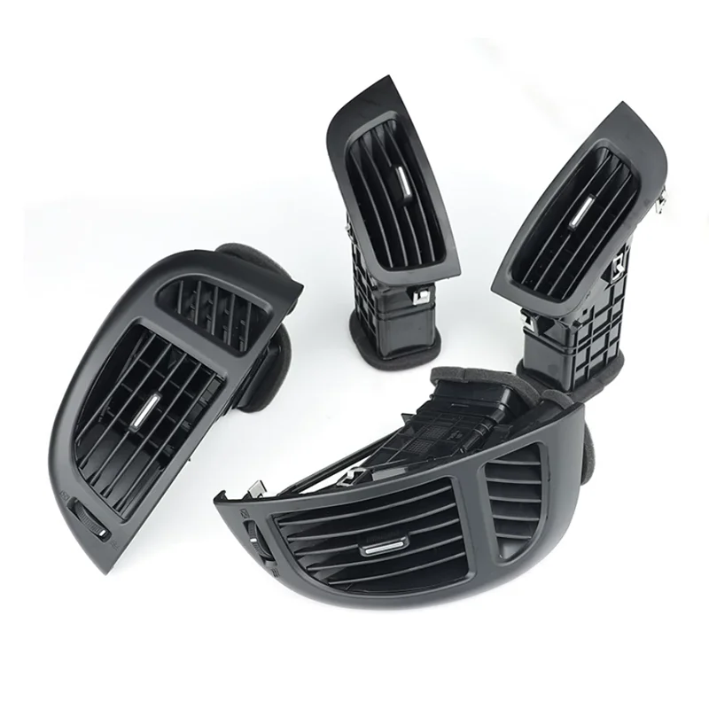 4pcs For KIA FORTE CERATO 2008-2015 Air conditioning A/C outlet front air outlet center Vents Plate Panel Car Accessories