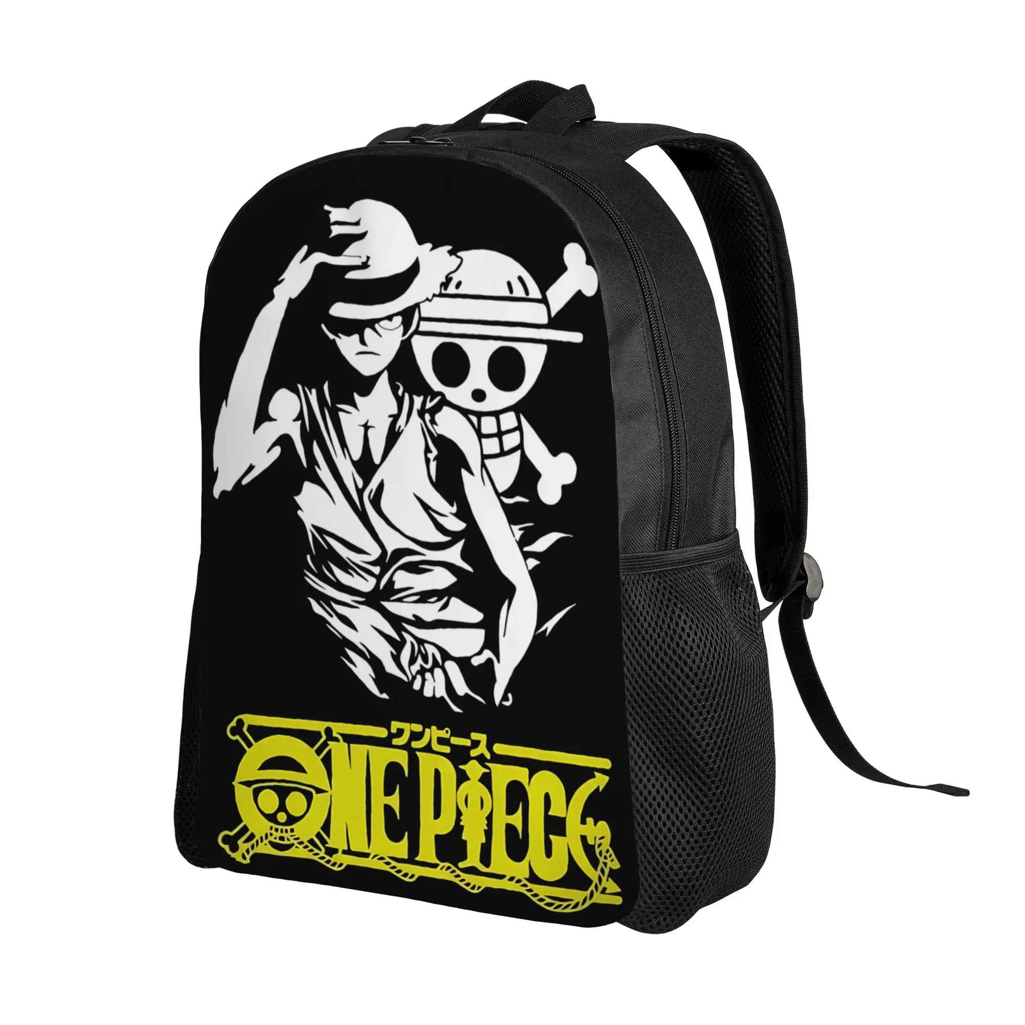 fashion backpacks One Piece Anime Luffy Daypack ita bag  mochila Super Quality For Work Retro Washable Rucksack