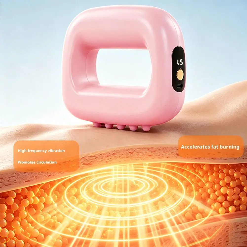 Multifunctional Full-Body Fascia Ring Exercise Vibration Fitness Massager For Fat Burning&Shaping Weight Loss Body Shaping