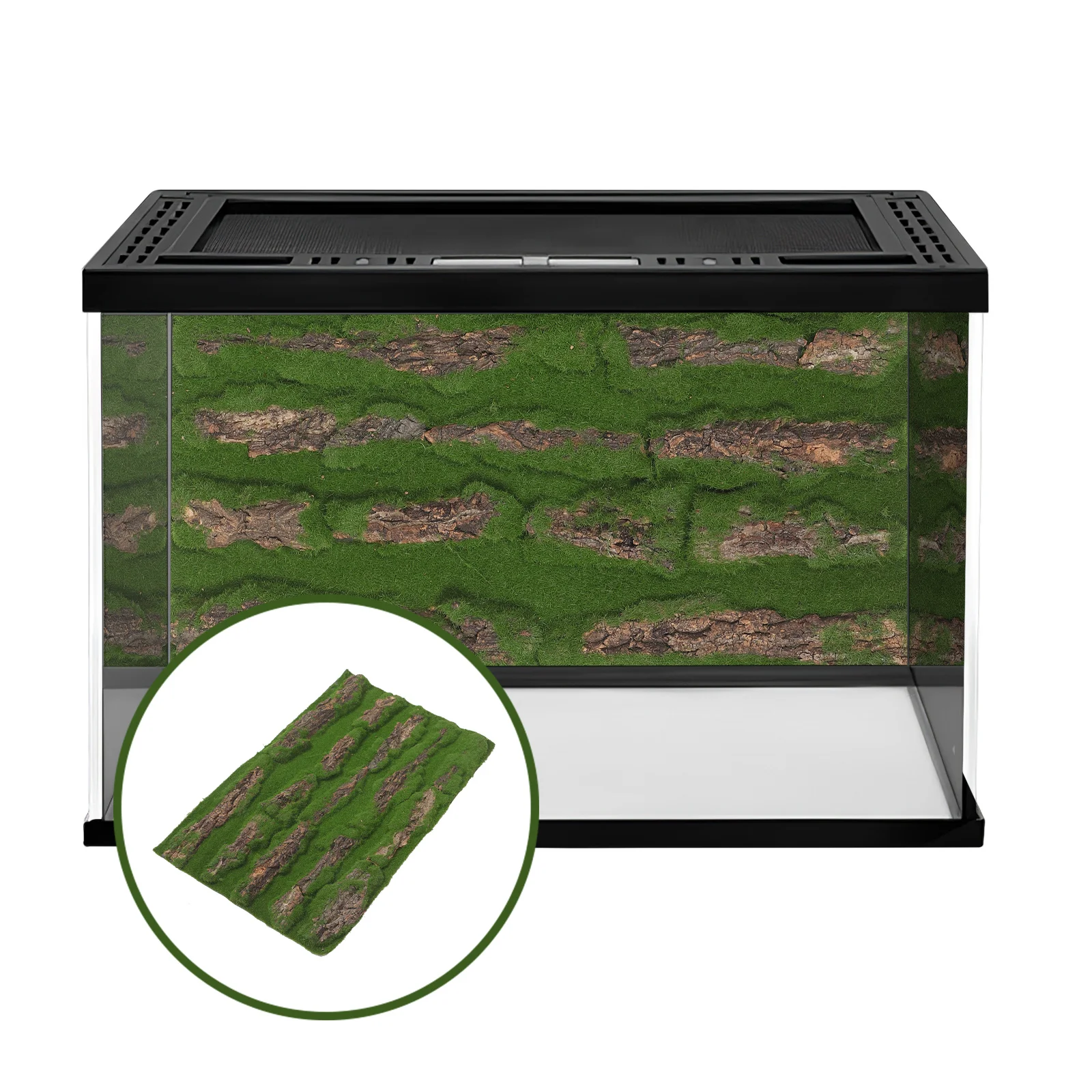 

Fake Bark Decorative Board Waterproof Lifelike Garden Background For Aquarium Reptile Habitat Studio Wall Scene Artificial Plant