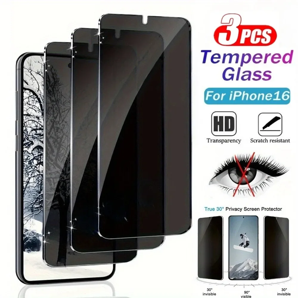 3 Stück Anti-Spionage-Displayschutzfolie für Samsung Galaxy S25 S24 Ultra S23 S21 S22 Plus S24 S23 FE S25 Rand Anti-Kratz-Hartglas