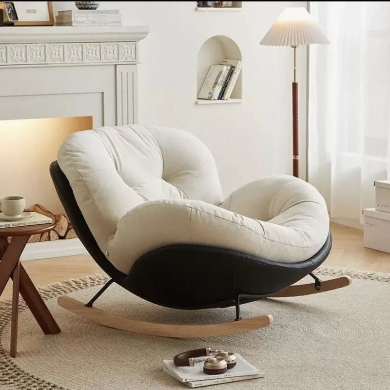 Lazy sofa recliner adult sleeping balcony home leisure chair single living room