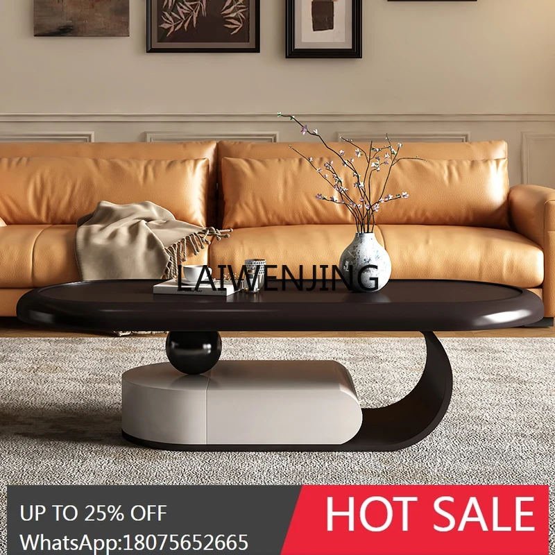 French biscuit coffee table living room home design oval coffee table