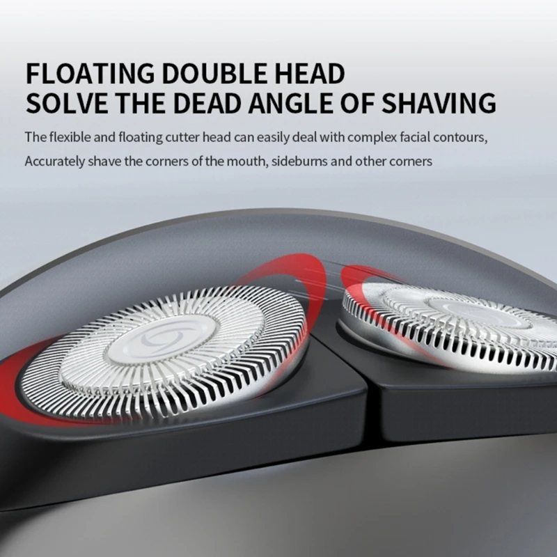 M2EE Alat Cukur Perjalanan Listrik Portabel Pisau Cukur Elektronik Pria USB Isi Ulang Tanpa Kabel