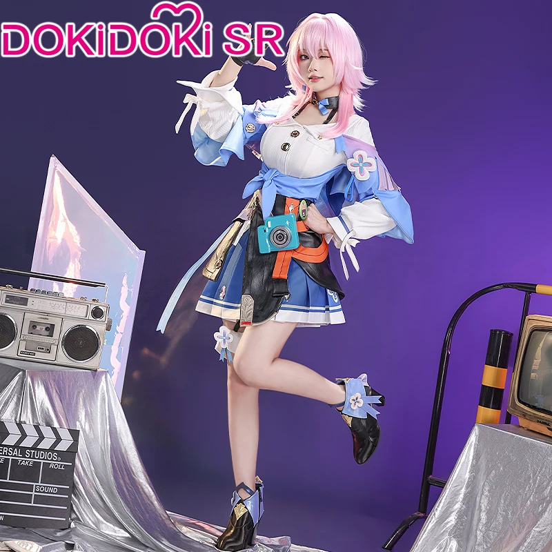 女性用スターレールのコスプレ衣装,ハロウィーンのかつら,在庫あり
