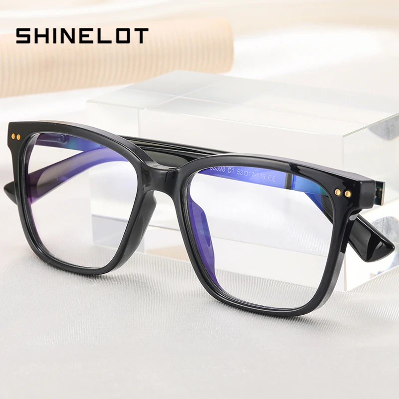 

93398 Men Classic Glasses Anti-Blue Light Eyeglasses Optical Workplace Eyewear Cool Boyfriend Birthday Gift