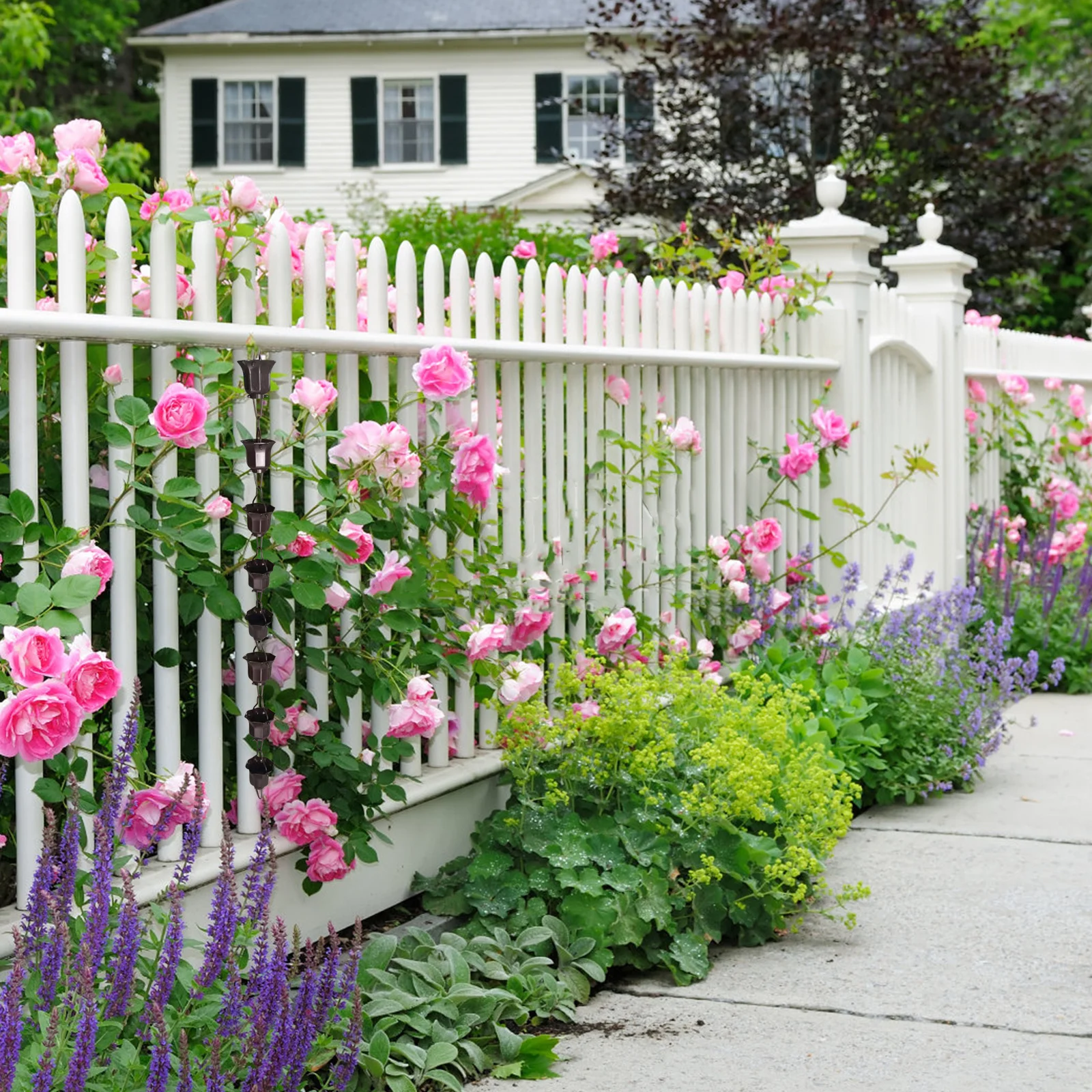 

Rain Chain Hooks Made of High Quality Aluminum Alloy Corrosion Resistant Garden Rainwater Management System Accessory Outdoor