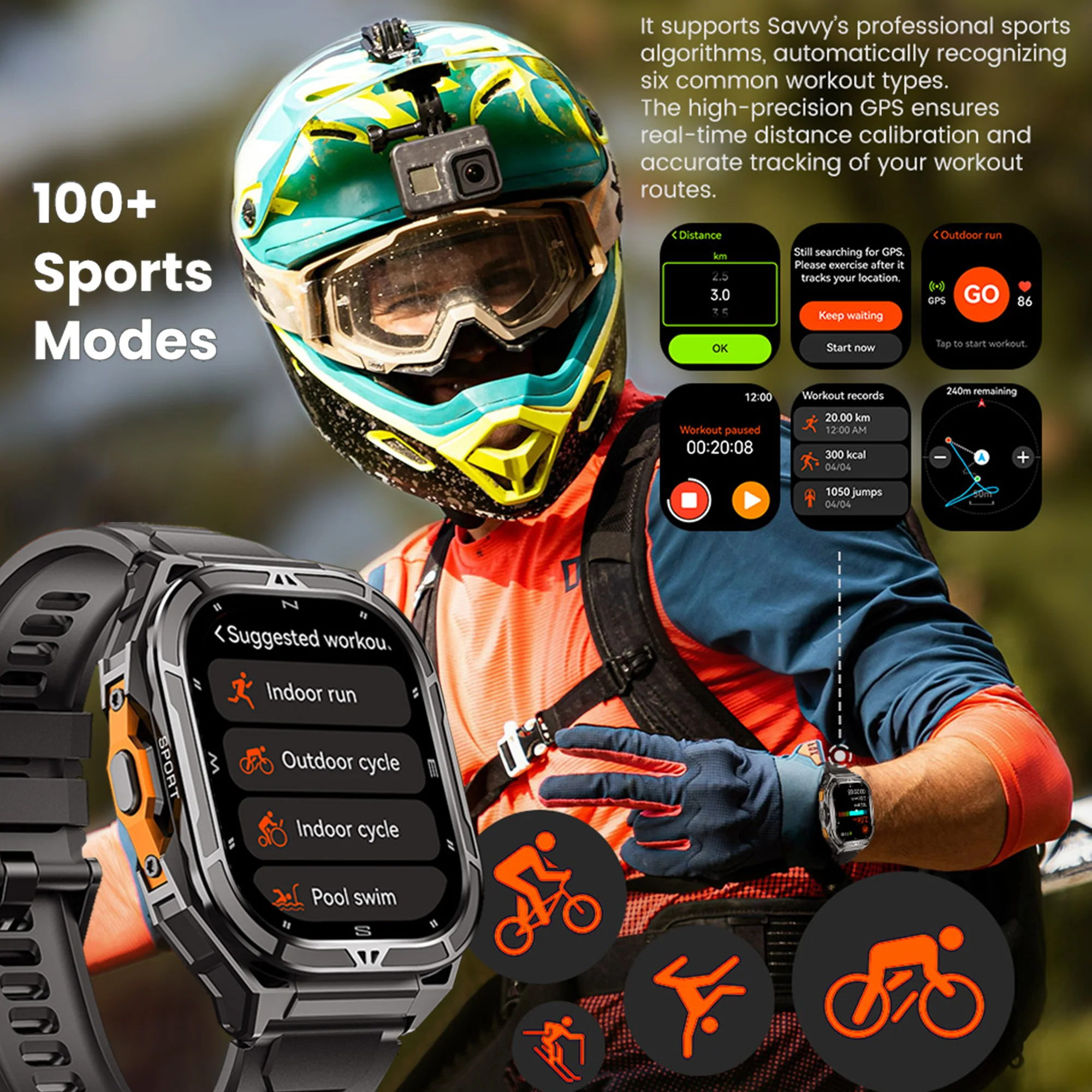2025 nuovo GPS dual-band posiz - Smartwatch New Watches 2025 recensione e prezzo