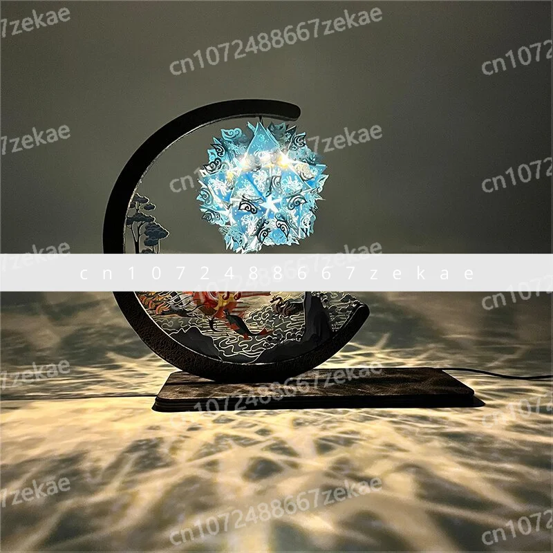 

Gift 520 decorative night light souvenir DIY paper engraving lamp