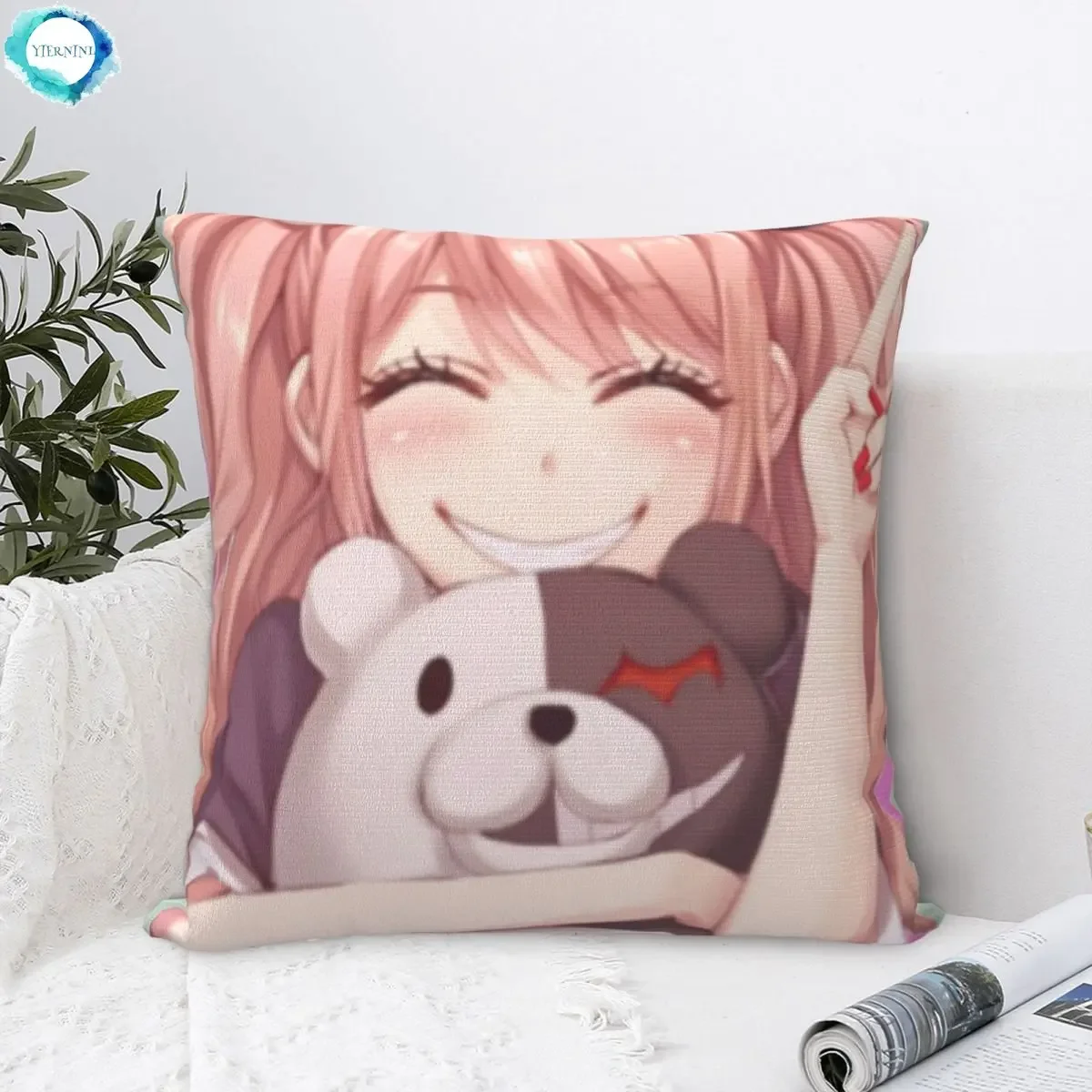 Enoshima And Girl Pillowcase Dakimakura Pillow Case Decor Cushions Cover Home Sofa Bed Bedding Car Cartoon