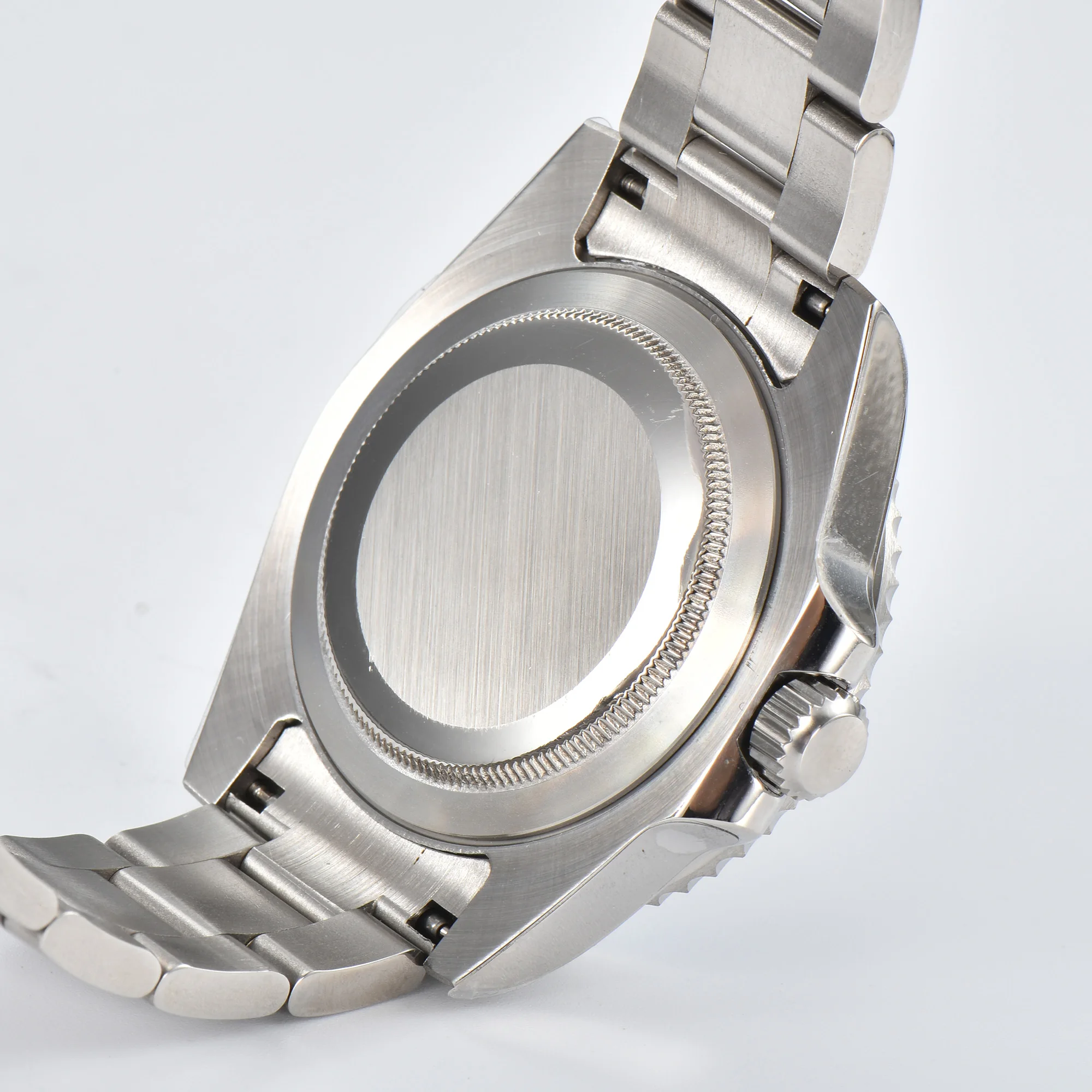 Reloj mecánico de 40,5 mm con movimiento NH35, cristal de zafiro resistente al agua, pantalla luminosa, reloj de pulsera de moda para hombre