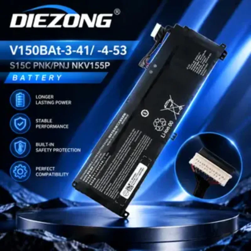 New V150BAT-3-41 V150BAT-4-53 Laptop Battery for CLEVO MACHENIKE S15C PNK PNJ NKV155P High Quality Stable Cells