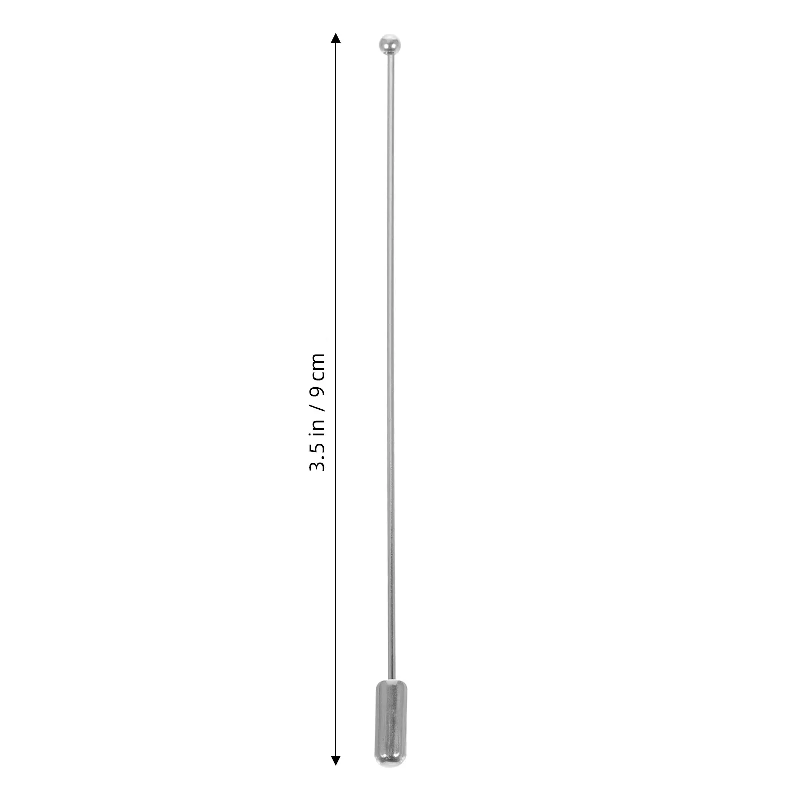 

20Pcs Ball Head Brooch Pin Sticks Metal Corsage Pins 90Mm Easy Use for Jewelry Making Craft DIY Costume Accessories