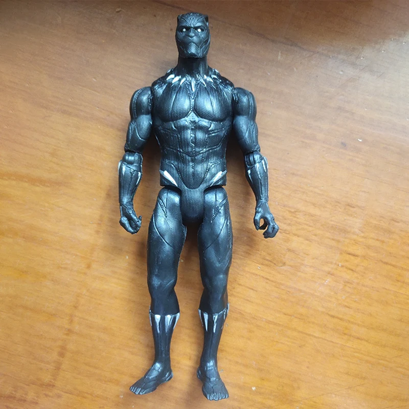 Marvel Movable Figurine The Avengers Black Panther 2 Movie Same Action Figure Model Iron Man Toy Collection Birthday Gift