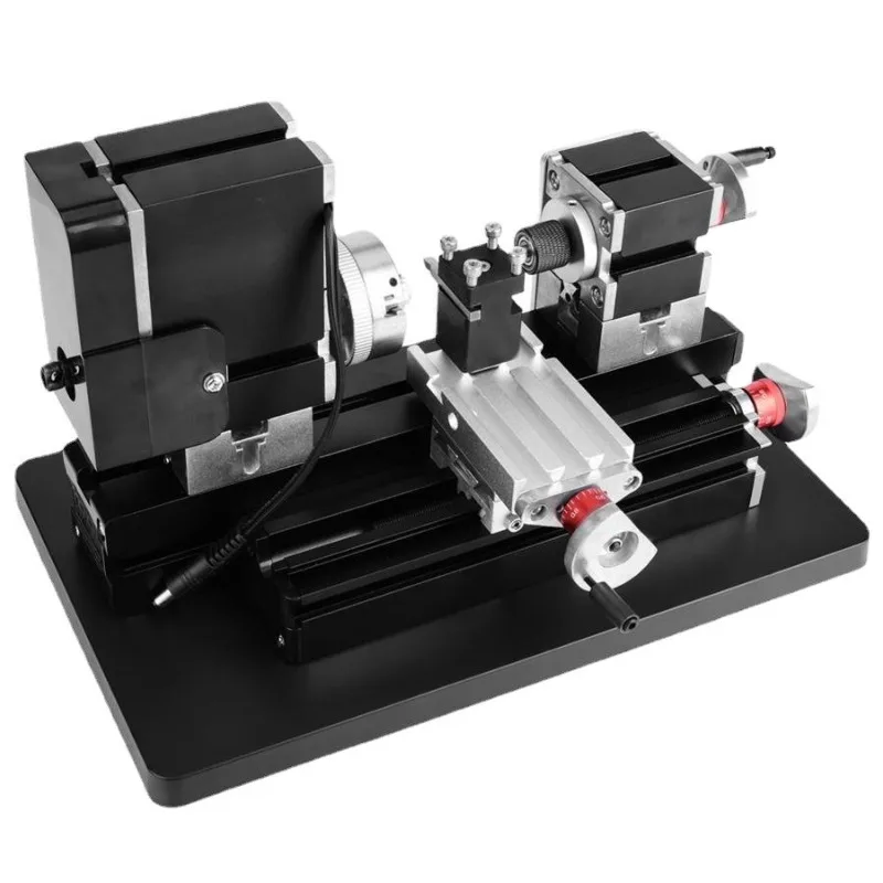 60W 12000RPM Mini Metal Turning Lathe DIY Benchtop Rotary Machine Tool