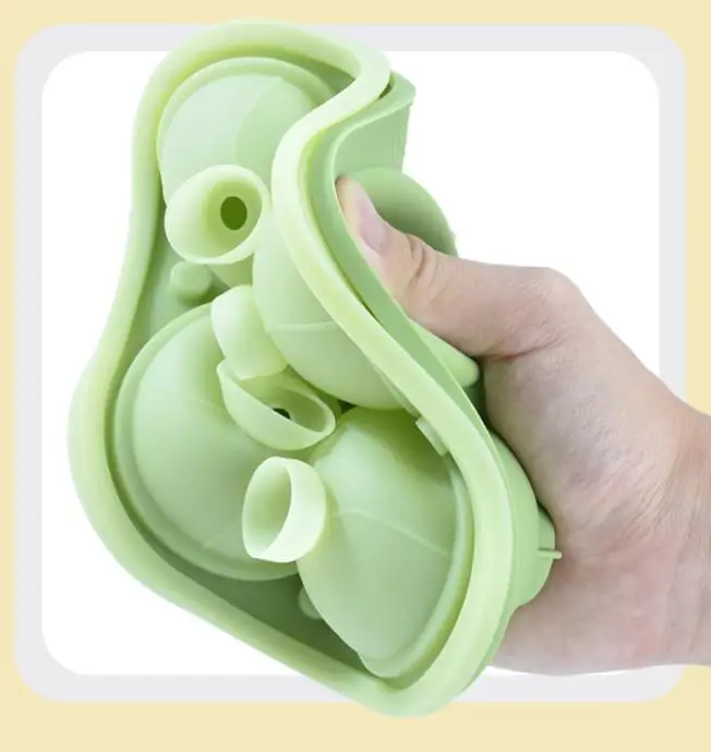 1 Large Silicone Ice Cube Tray Easy Release No Leakage for Whiskey Cocktails Juice Parties Perfect Kitchen Home Bar Accessory image 6
