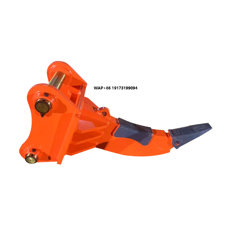 Haoen Best Hydraulic Excavator Tine Ripper Engine Vibrating Scarifier Sharp Ripper Construction Demolition Work 20+ Ton Suitable