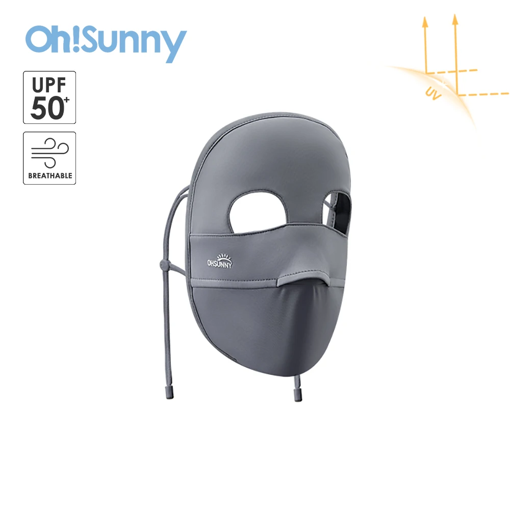 OhSunny passamontagna estivo 2024 nuova moda protezione solare copertura del viso maschere lavabili traspiranti all\'aperto anti-uv per le donne