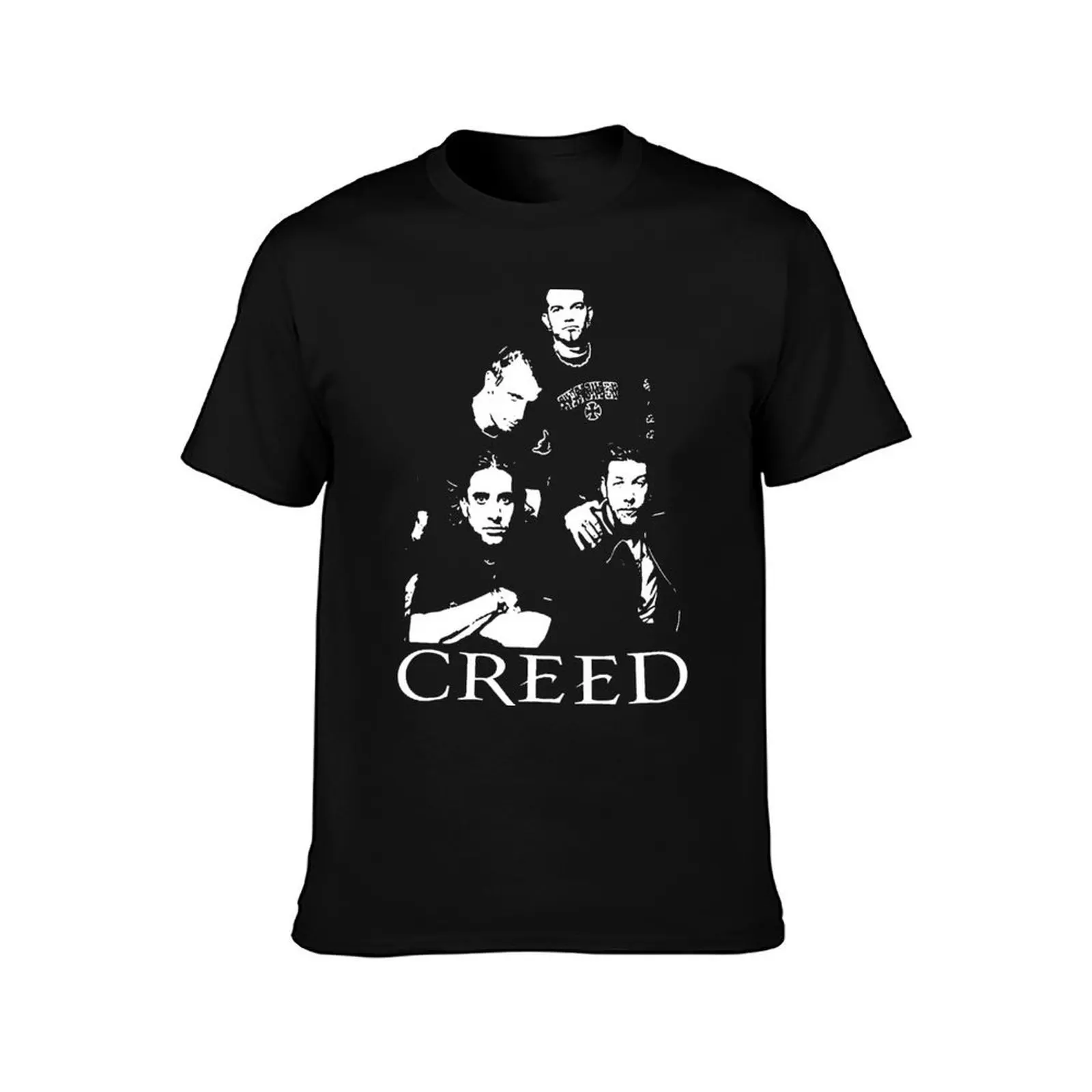 Creed-Creed Band-Creed-Creed Band-Creed-Creed Band-Creed-Creed Band- T-Shirt Graphic Print Short Sleeve T-Shirt