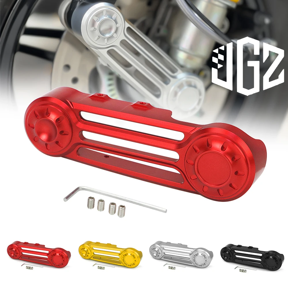 Motorcycle Front Fork Cover Suspension Link Case CNC Shield Accessories for Vespa GTS Sprint Primavera LX 150 250 300 2017-2021