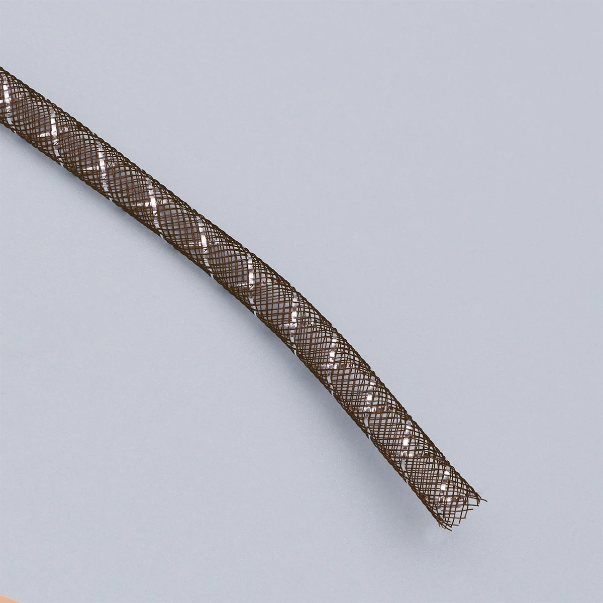 

1pcs 25m Mesh Yarn Cord for DIY Crafts Hair Accessories Bracelet Anklets Necklaces Polyester Braid Tube Elastic Jewelries Making