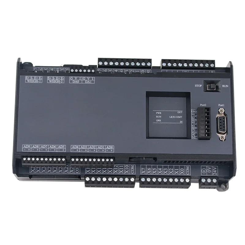 

PLC Industrial Control Board LK3U-32MR MT10AD2DA 48MR with 8-axis Pulse FX3U Controller