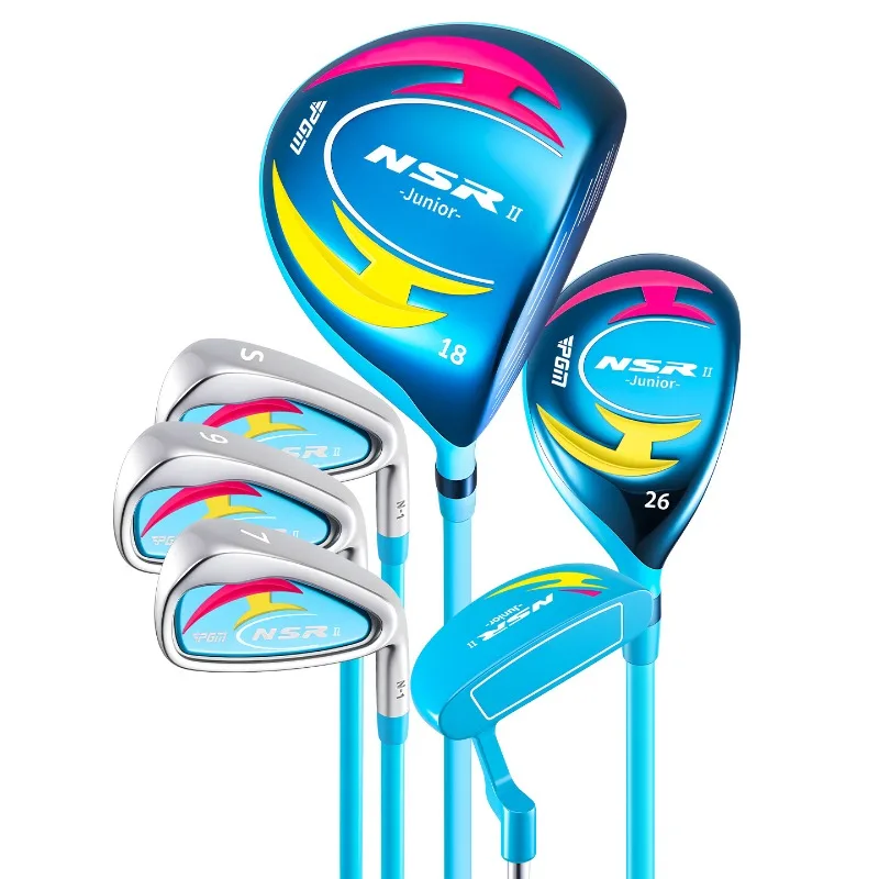 PGM Children's Golf Club Boys and Girls Beginners Set and Strap Bag MJRTG019