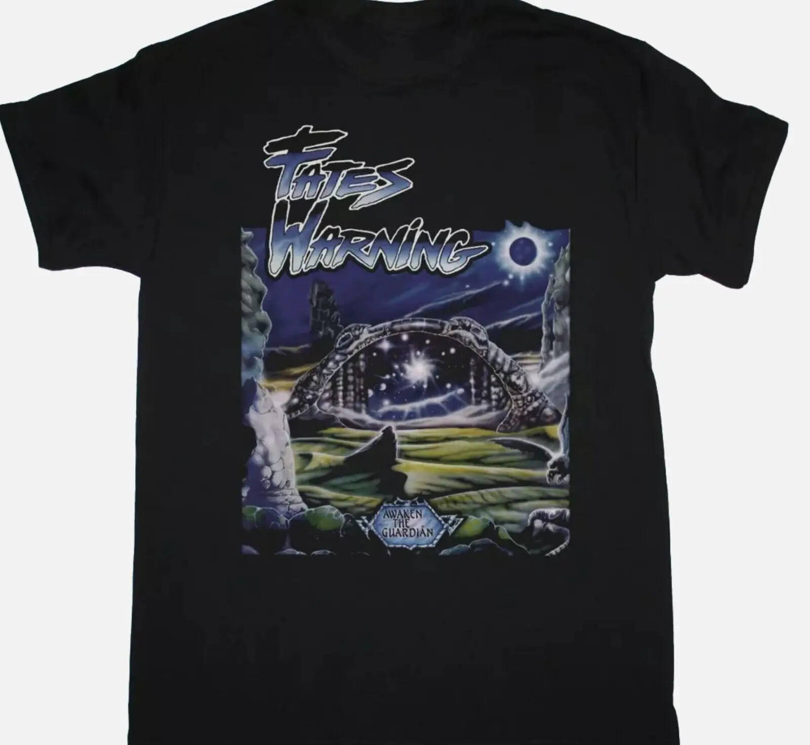 Guardian Fates Warning Awaken T Shirt New Mens Band Large Xlarge Back