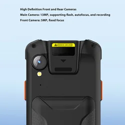 Handheld Data Terminal 4G WiFi Bluetooth 1D 2D Barcode Scanner Mobile Handheld Computer for Android for  Barcode Scanner