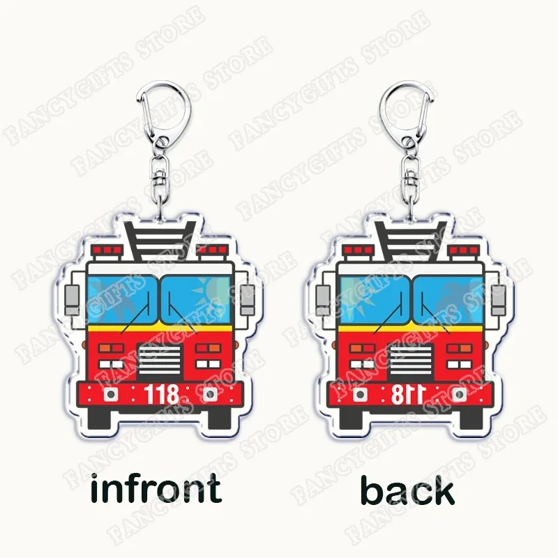 Acara TV Populer 9-1-1 Gantungan Kunci untuk Tas Aksesori Evan Buckley Eddie Diaz Oliver Stark Bobby Nash Gantungan Kunci Hadiah Penggemar Perhiasan