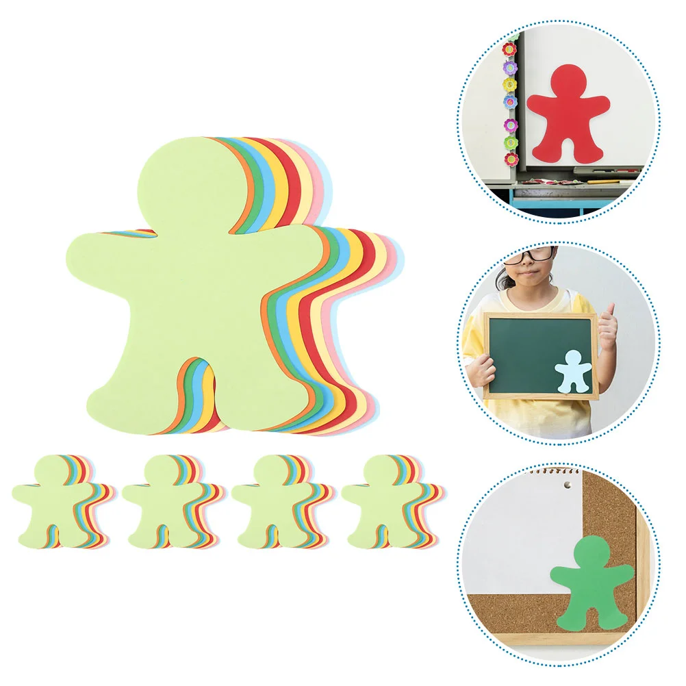 

45 Pcs Children Reward Decoupage Paper Cutouts Shapes for Crafts Delicate Modeling