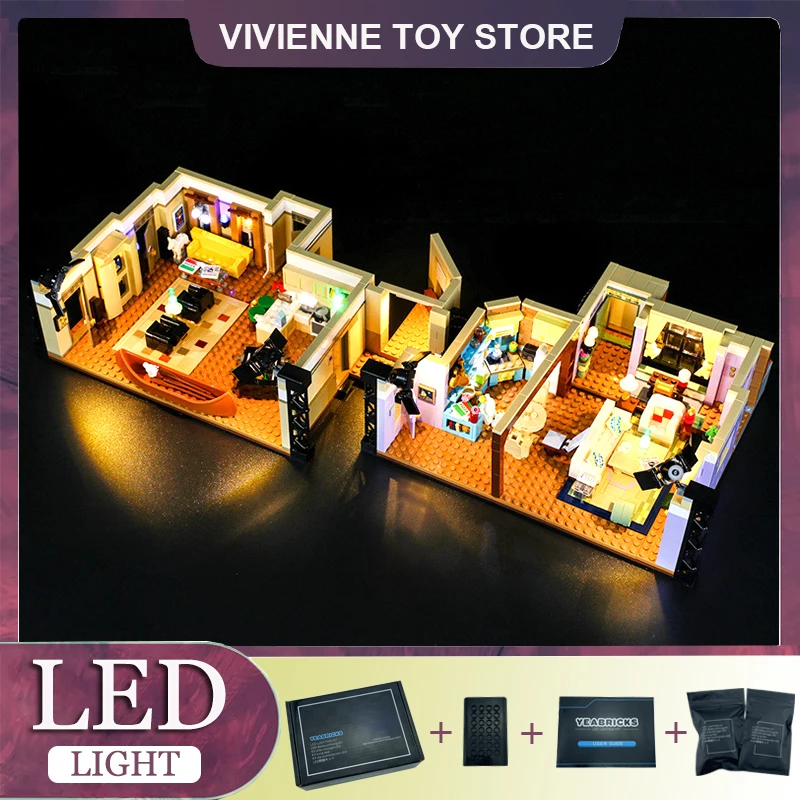 

DIY LED Light Kit For LEGO The Friends Apartments (Only LED Light,Without Blocks Model)