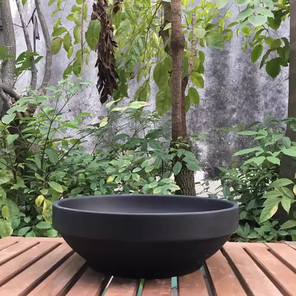 

Круглая геометрическая силиконовая форма для бетонного горшка, форма для цементного цветочного горшка «сделай сам», современная форма для цементного горшка в форме чаши для домашнего сада