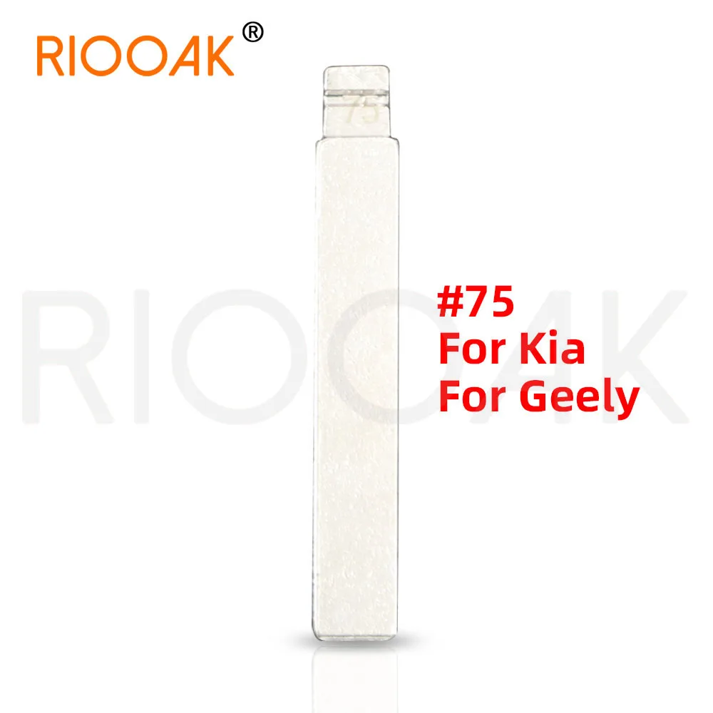 

10pcs 75# KD Key Blade VVDI Xhorse Flip Remote Blade Locksmith Tool for Kia New Sorento Geely Panda Remote Key Blade