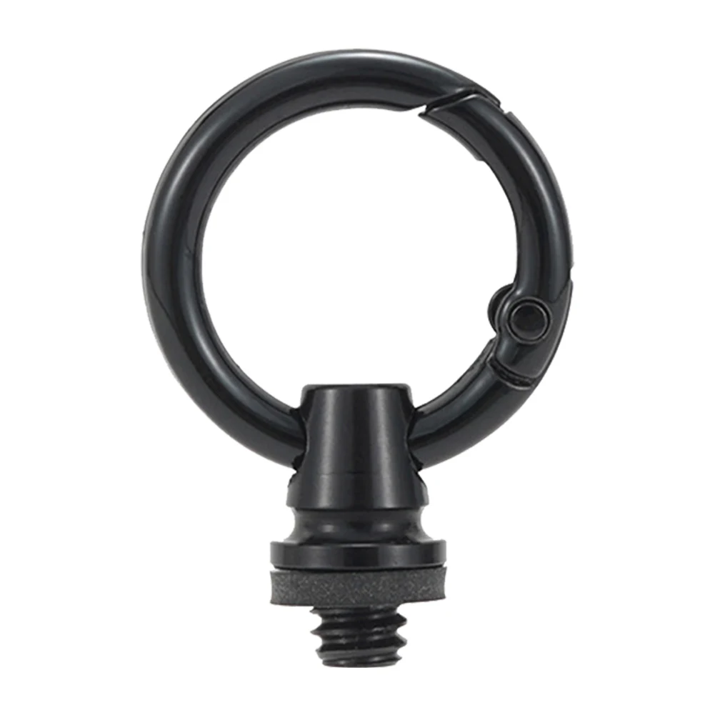 Camping Light Hanging Ring 1/4 Inch Thread Portable Lamp Hanging Hook Multi-functional Tent Flashlight Ring for Hiking Camping