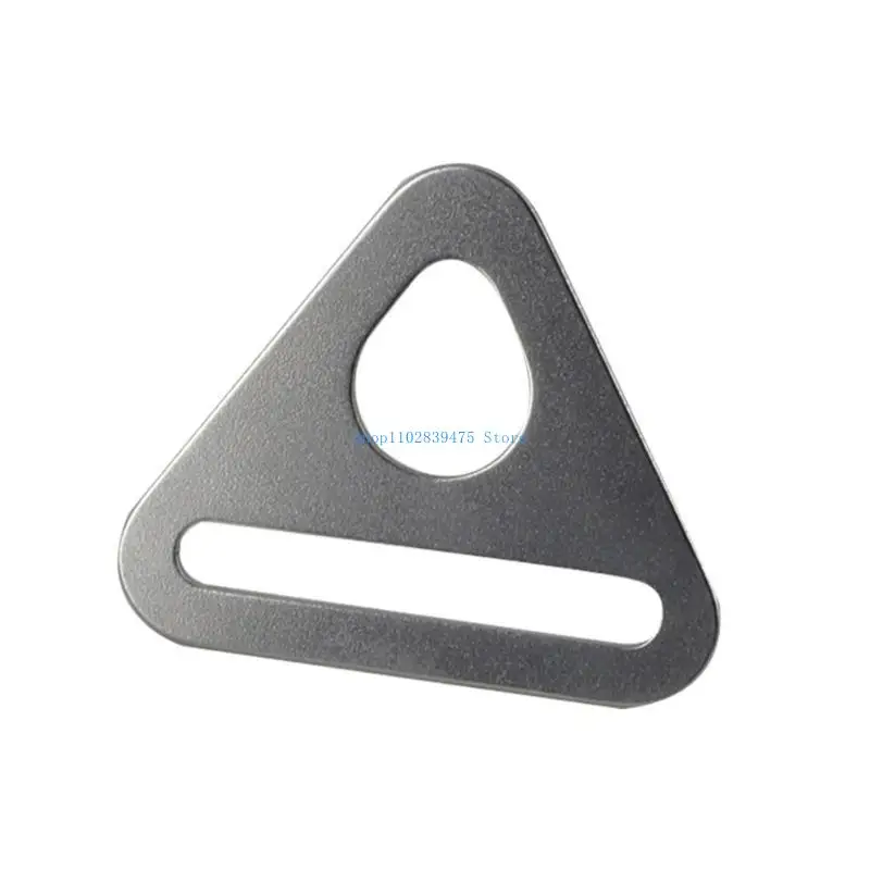 

33WB Metal Triangle Ring Buckle A-Shaped Adjustable Buckle for Webbing Leather Craft
