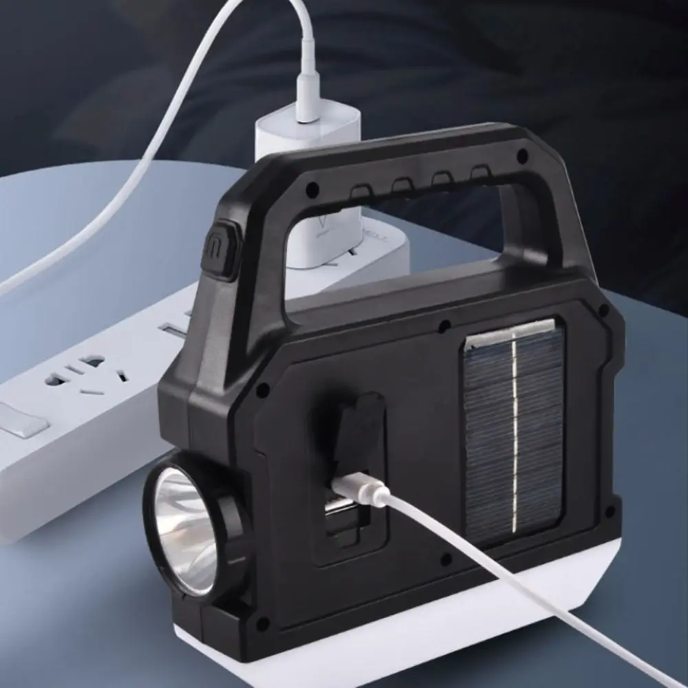 

Солнечный фонарь COB с зарядкой от солнечной энергии, водонепроницаемый, 5 режимов, с боковой подсветкой COB, портативный, перезаряжаемый