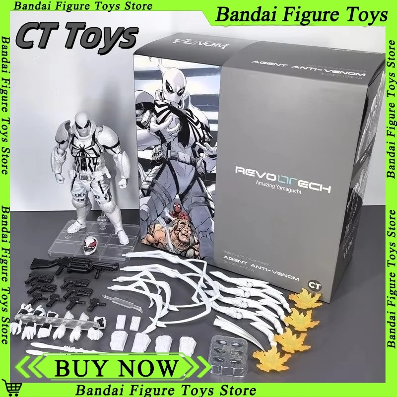 CT Toys Figure Anti-Venom Serum Agent Figure Anime Kaiyodo Amazing Yamaguchi Lightning Thompson Model Manga Mobile Collect Gift