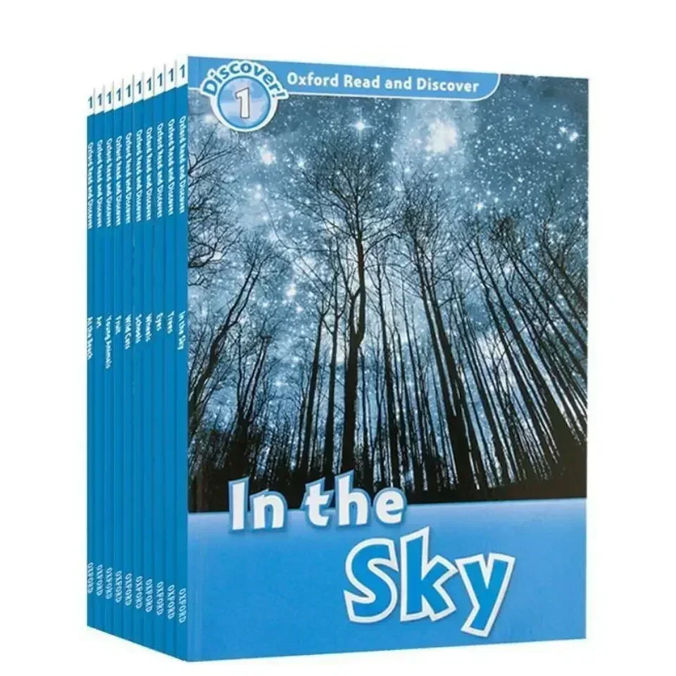 Level 1/2/3/4 20 Book/set Oxford Read And Discover In English