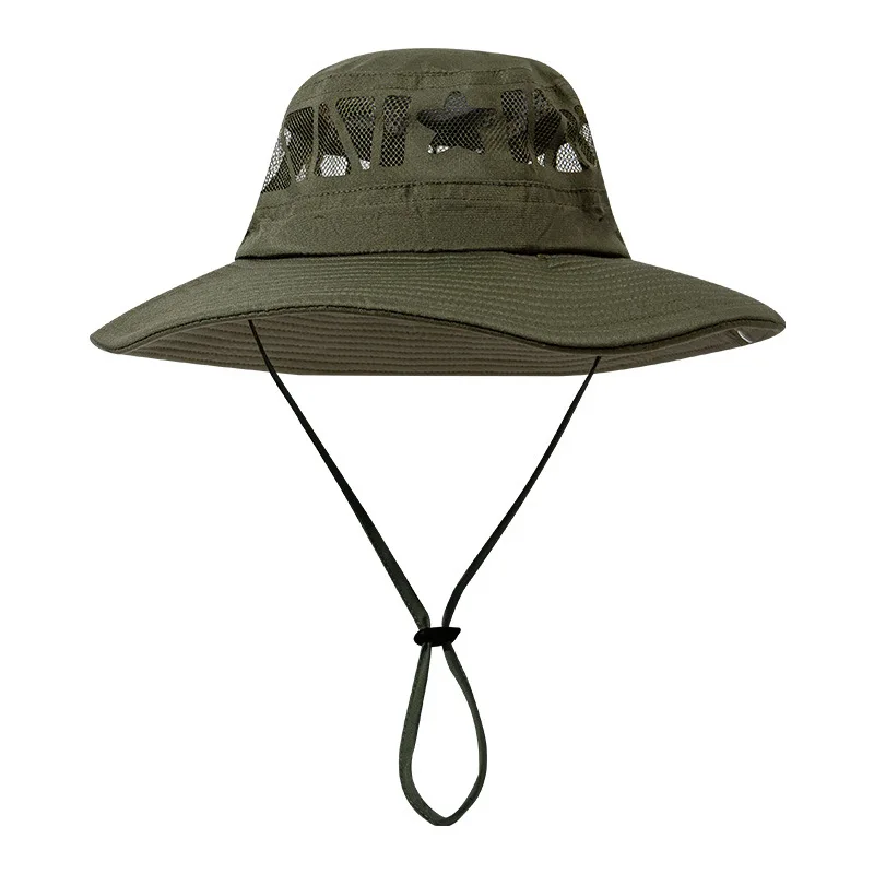 

Summer Hats For Men Women Unisex Cowboy Hat Big Brim Fishing Hat Outdoor Fisherman Cap Sunscreen Mountaineering Hiking Sun Hat