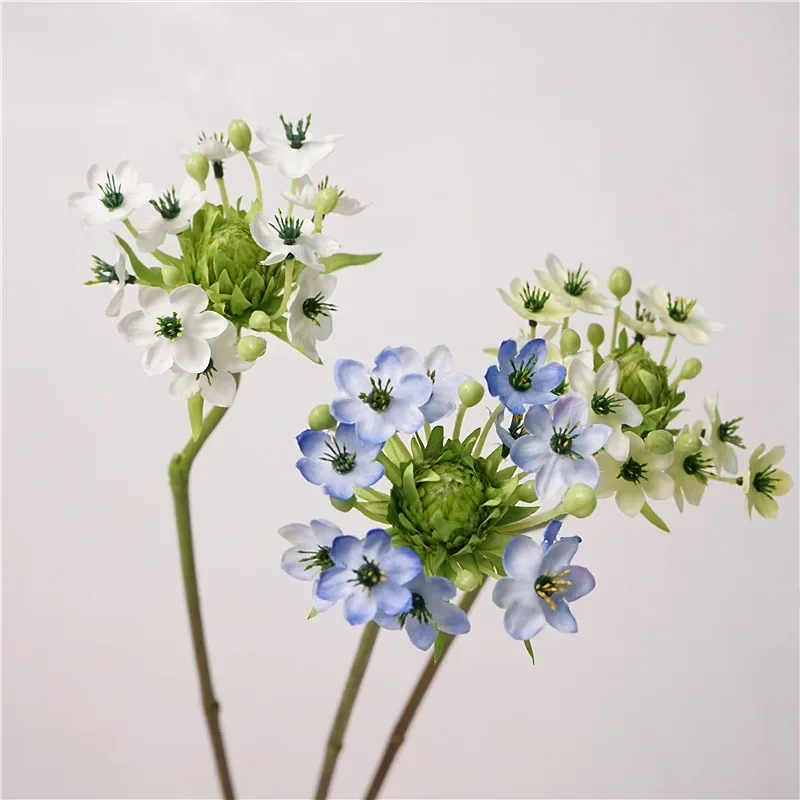 10 pçs/lote flor de seda de orquídea artificial para decoração de casa acessórios buquê de casamento festa decoração de mesa arranjo floral
