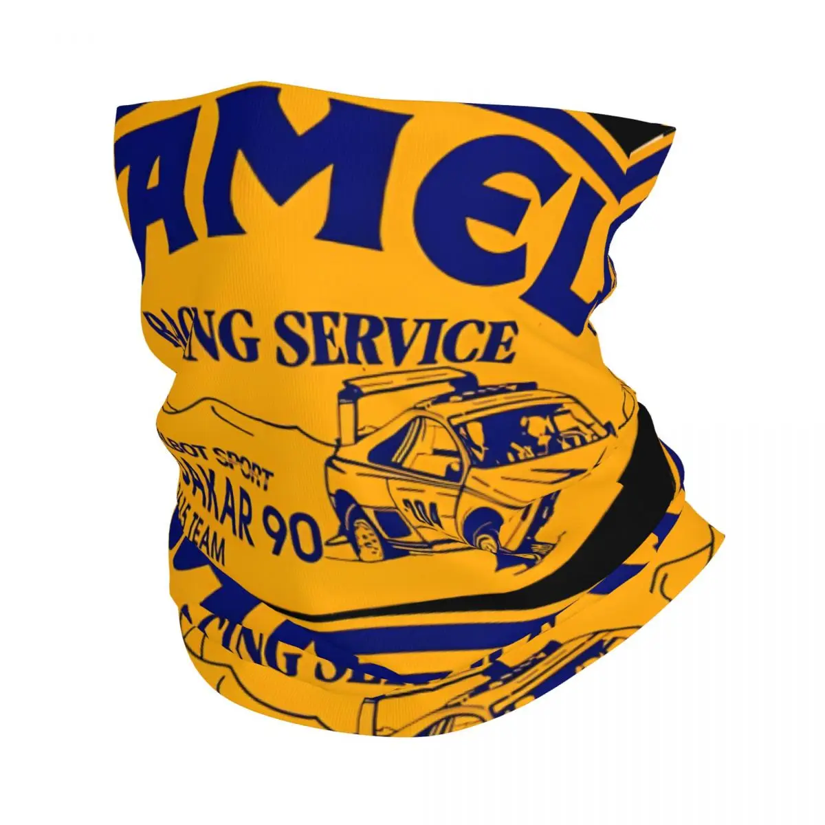 Fun Racing Bandana Neck Gaiter Motorcycle Club C-Camel Cigarettes Wrap Scarf Hiking Unisex Adult Winter