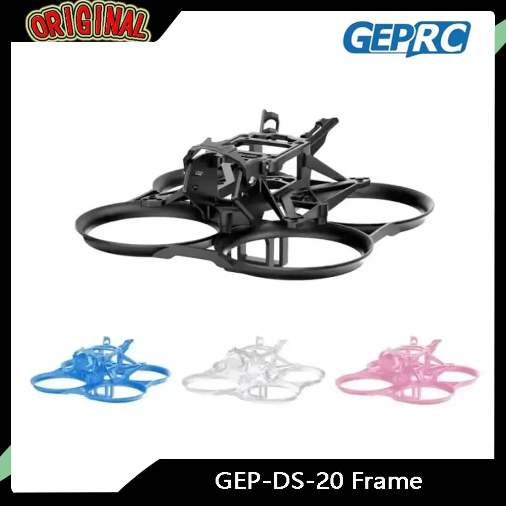 

GEPRC DarkStar20 (GEP-DS20) 2" Carbon FPV Cinewhoop Frame Kit - 26g Lightweight Crash-Resistant for RC Cinematic Drones