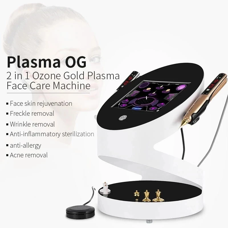 

2 in1 Professional Multifunctional flash plasma and Ozone Plasma facial lifting firming removing spots acne anti wrinkle machine