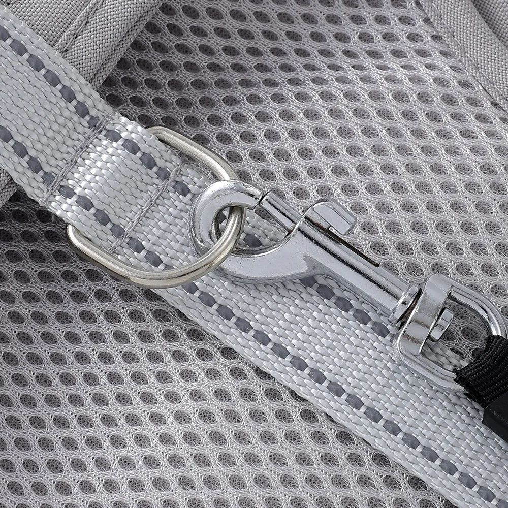 Hochzeits-Hundegeschirr im Smoking-Stil mit Fliege, verstellbare, atmungsaktive Weste mit D-Ring, kein Ziehen, für kleine und mittelgroße Hunde – Detail 8