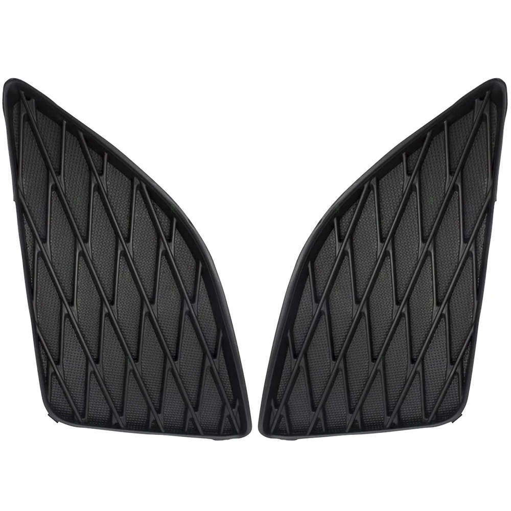 Front Bumper Cover Mesh Grille Fog Light Lamp Cover Grille For Toyota Corolla 2009 2010 81482-02080 81481-02090