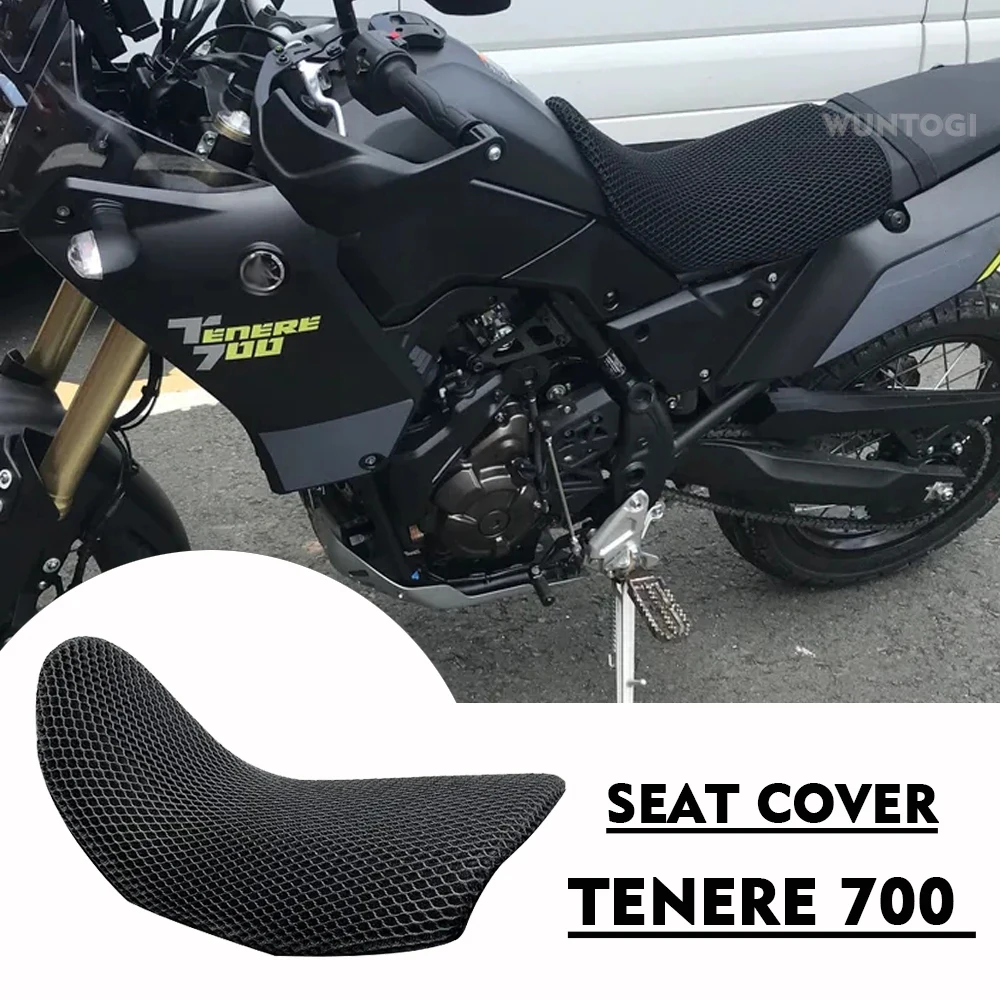 

Tenere 700 Seat Cover Fabric Saddle Motorcycle Protecting Cushion Seat Cover For YAMAHA TENERE 700 T7 T700 2019 2020 2021