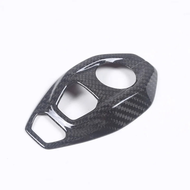 Real Carbon Fiber For Lotus EMIRA 2021-2023 Center Control Shift Base Panel Cover Sticker Car Interior Accessories